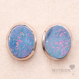 Opal australische Ohrringe Silber Ag 925 57313