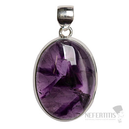 Ametyst star prívesok striebro Ag 925 P585