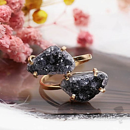 Be Beautiful Amethyst Doppelring 59