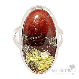 Dragon stone ring silver Ag 925 R59