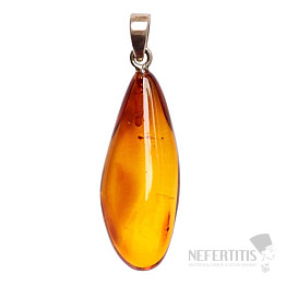 Amber pendant silver Ag 925 no. 6