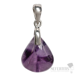 Amethyst-Trapiche-Anhänger, Silber Ag 925 Nr. 6