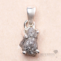 Rohdiamant Anhänger Silber Ag 925 LOT60