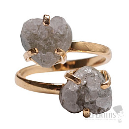 Be Beautiful Amethyst Doppelring 62
