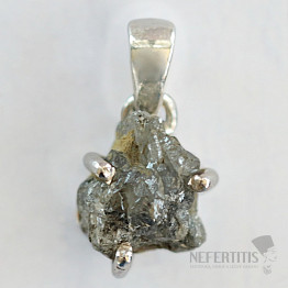 Diamant Natur Roh Anhänger Silber Ag 925 LOT62
