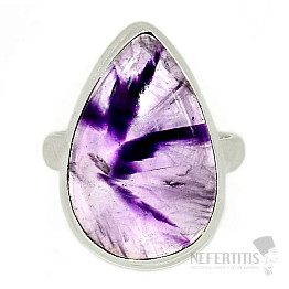 Amethyst star ring silver Ag 925 R640