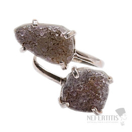 Be Beautiful Amethyst double ring 66