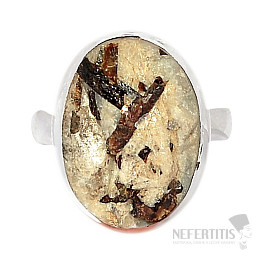 Astrofylit prsten stříbro Ag 925 R672