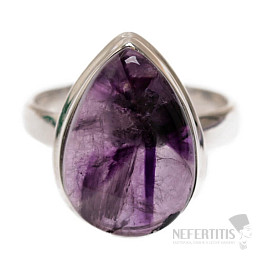 Amethyst star ring silver Ag 925 R677