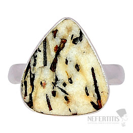 Astrofylit prsteň striebro Ag 925 R679