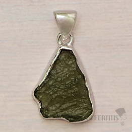 Vltavín pendant silver Ag 925 P694