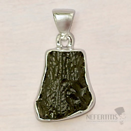 Vltavín pendant silver Ag 925 P696