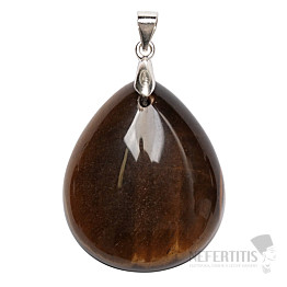 Tygří oko přívěsek stříbro Ag 925 č. 7