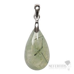 Prehnit-Anhänger, Silber Ag 925, Nr. 7