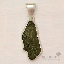 Vltavín pendant silver Ag 925 P708