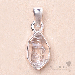 Herkimer diamant přívěsek stříbro Ag 925 LOT73