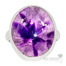 Amethyst star ring silver Ag 925 R735