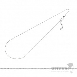 Silberkette Ag 925 verstellbare Länge 50 - 55 cm v1