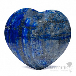 Lapis lazuli masážna hmatka srdce 6 cm