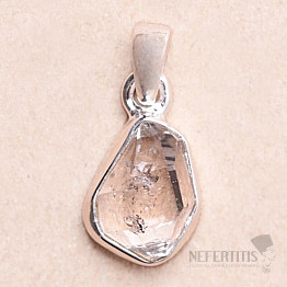 Herkimer diamant přívěsek stříbro Ag 925 LOT78