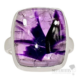 Amethyst star ring silver Ag 925 R798