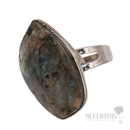 Labradorite Witch Ring Power of Intuition No. 8