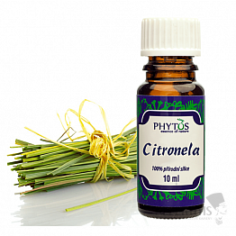 Phytos Citronella 100% esenciální olej 10 ml