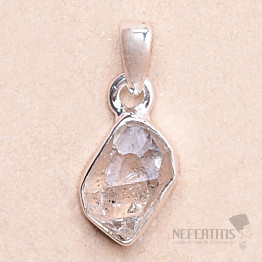 Herkimer diamant přívěsek stříbro Ag 925 LOT82