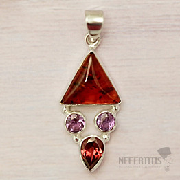 Bernsteinanhänger Silber Ag 925 86347