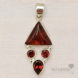 Jantár prívesok striebro Ag 925 86432