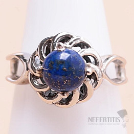 Lapis Lazuli prsten stříbro Ag 925 88176