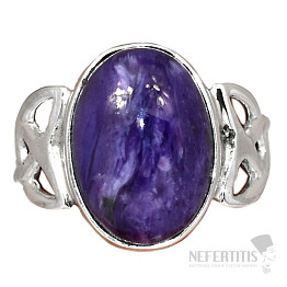 Čaroit prsteň striebro Ag 925 R885