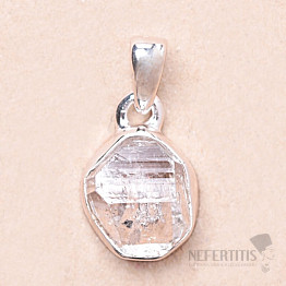 Herkimer diamant přívěsek stříbro Ag 925 LOT89