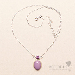 Fosfosiderit náhrdelník stříbro Ag 925 89679