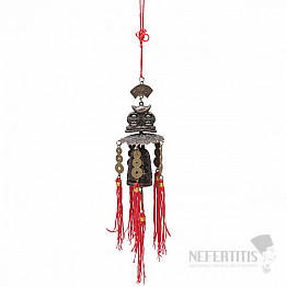 Carillon with a happy Buddha for happiness and prosperity