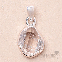 Herkimer diamant přívěsek stříbro Ag 925 LOT92