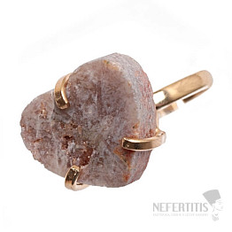 Be Beautiful Amethyst Rosa Herz Ring 93