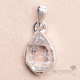 Herkimer diamant přívěsek stříbro Ag 925 LOT93