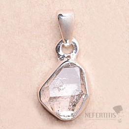 Herkimer diamant přívěsek stříbro Ag 925 LOT94