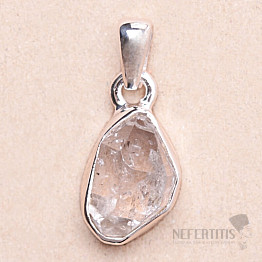 Herkimer diamant přívěsek stříbro Ag 925 LOT95