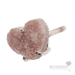 Be Beautiful Amethyst Rosa Herz Ring 96
