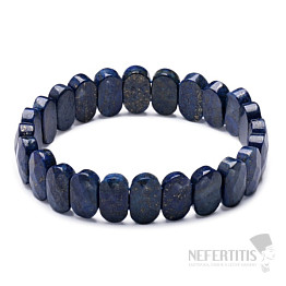 Lapislazuli-poliertes extra ovales Plättchenarmband