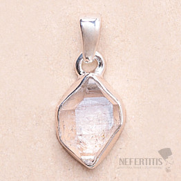 Herkimer diamant přívěsek stříbro Ag 925 LOT98