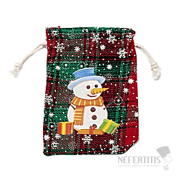 Sáček jutový Sněhulák