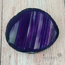 Agate polished slice 13