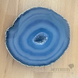 Agate polished slice 23