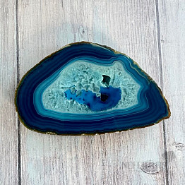 Agate polished slice 32