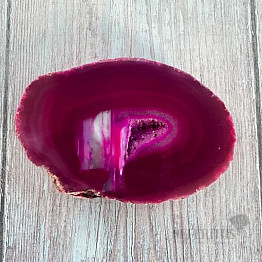 Agate polished slice 38