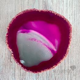 Agate polished slice 39