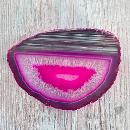 Agate polished slice 40